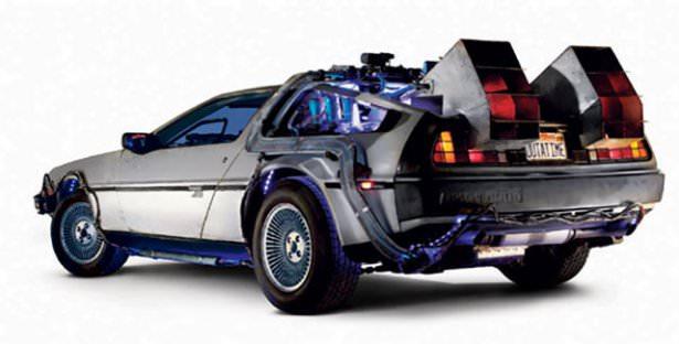 <p>Geleceğe Dönüş<br />
Delorean DMC-12 zaman makinesi<br />
541 bin dolar</p>
