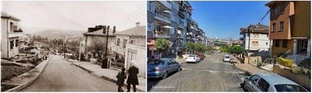 <p>Rami'de bir sokağın eski ve yeni hali...</p>