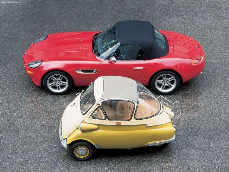 <p>Bu şirin otomobili üreten Alman marka ise, bugün performansıyla nam salan araçlar üreten BMW idi.</p>
