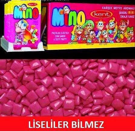 <p>Mino sakız</p>
