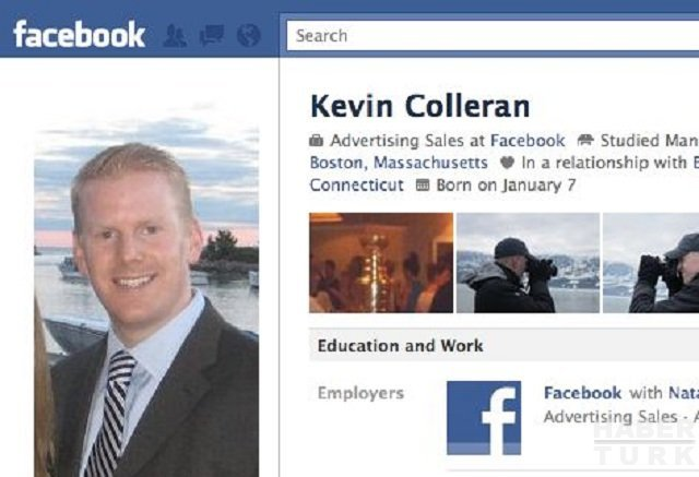 <p><strong>KEVIN COLLERAN</strong>, ilk 10 Facebook çalışanından biri. Başkan Sean Parker'ın reklam satışı üzerine ilk teklifini kendi işini kurmak için reddetse de sonradan fikrinden dönerek hayati bir hatadan kurtuldu.</p>

<p> </p>

<ul>
</ul>

<ul>
</ul>
