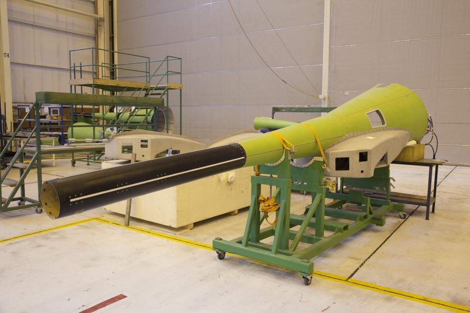 <p>Meltem 3 projesi kapsamnda TAİ'de entegrasyonlari yapilan 2 adet ATR72-600 ucağı ve ATR-72-600 MPA için genişletilmiş kuyruk bomu.</p>
