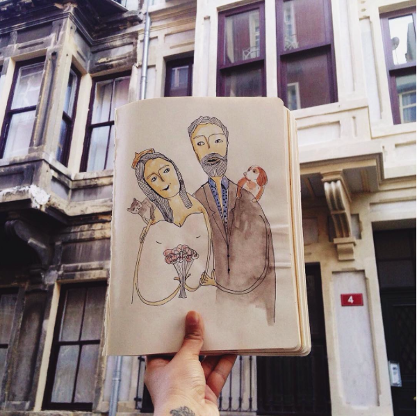 <p>"Çisem ve Altuğ nihayet evlenirler."</p>