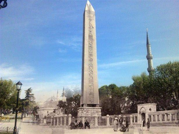 <p>Sultanahmet Meydanı'nın 150 yıl öncesi</p>