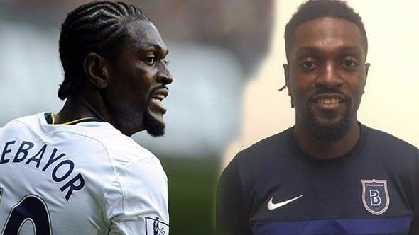 <p>Süper Lig takımlarıyla da anılan ünlü yıldız Emmanuel Adebayor, Medipol Başakşehir'e transfer oldu… Togolu golcü yeni takımında ilk pozunu antrenman formasıyla birlikte bu sabah verdi. Tecrübeli oyuncuyla yapılan anlaşma 1,5 yıllık.</p>
