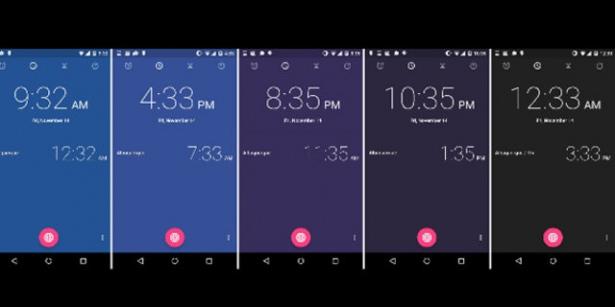 <p><strong>16. Küçük şeyler: Saat Uygulaması</strong><br />
<br />
Google son güncellemesinde sadece teknik değil estetik özellikler üzerinde de durdu. Artık yeni Saat Uygulaması sayesinde arka plan saatin özelliklerini taklit ediyor ve gece-gündüz özelliklerine göre renk değiştiriyor.</p>
