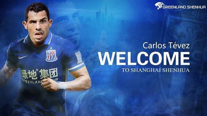 <p>Çin Süper Ligi ekiplerinden Shanghai Shenhua, Arjantinli futbolcu Carlos Tevez'i rekor bir ücretle kadrosuna kattı.</p>
