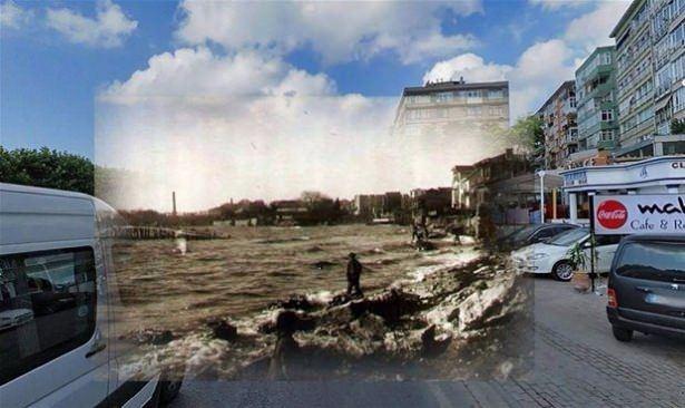 <p>Bakırköy'e sahilyolu dolgusu yapılmadan öncesi</p>