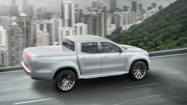 <p>Mercedes X Class Pickup</p>

