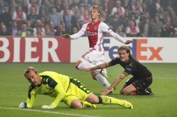 <p>Kasper Dolberg (Ajax)</p>