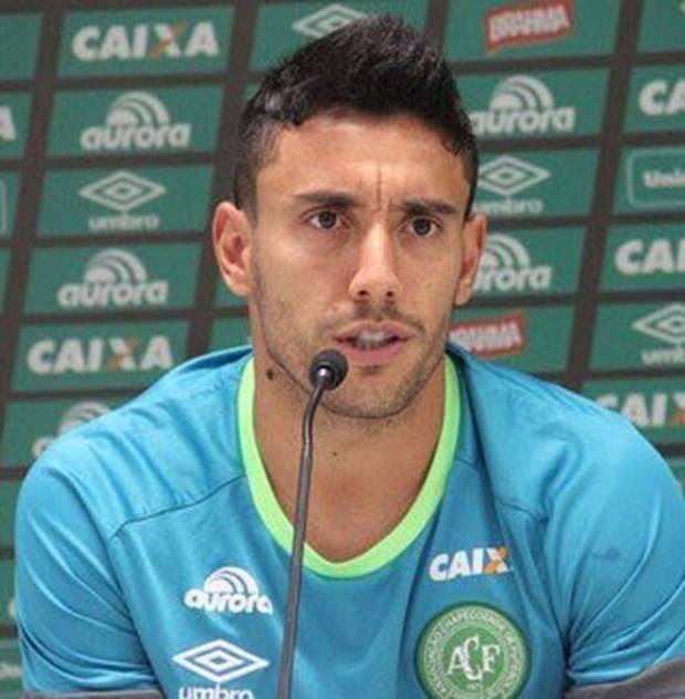 <p>Kazadan sağ kurtulan Chapecoense'nin savunmacısı Alan Ruschel</p>