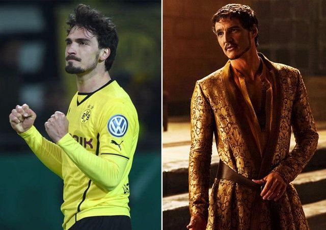 <p>Mats Hummels - Oberyn Martell</p>
