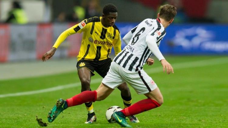 <p>100 - Ousmane Dembélé - Borussia Dortmund</p>