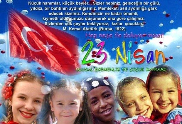 <p><strong>LİNET</strong></p>
<p>"Mustafa Kemal Atatürk' ün tüm dünya çocuklarına hediyesi #23NisanUlusalEgemenlikBayramı Kutlu Olsun''</p>
<p> </p>