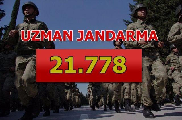 <p>Uzman Jandarma sayısında da düşüş oldu. Şubat ayında 21 bin 917 uzman jandarma vardı</p>
<p> </p>