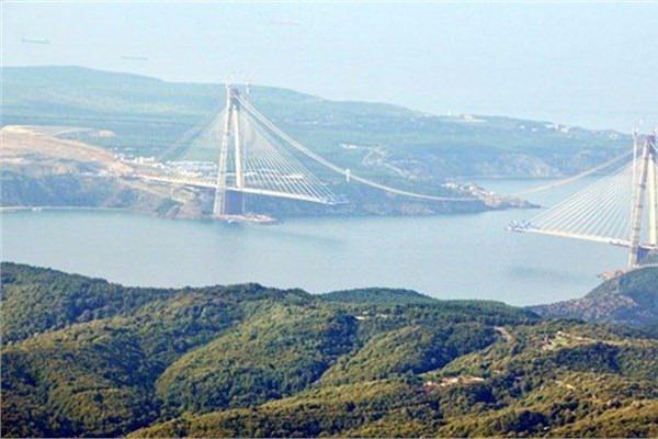 <p>İstanbul Boğazı’nda yapımı devam eden üçüncü köprü, foto muhabiri Sökmen Baykara tarafından havadan görüntülendi.</p>

<p> </p>
