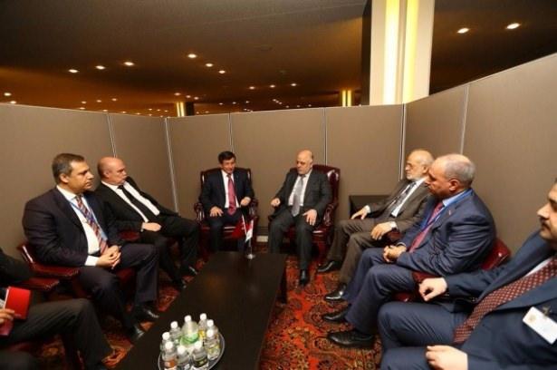 <p>Başbakan Ahmet Davutoğlu, BM Genel Kurulu Genel Görüşmeleri'ne katılmak üzere bulunduğu New York'ta, Irak Başbakanı Haydar el-İbadi'yle görüştü.</p>
<p> </p>