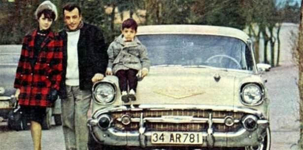 <p>Çolpan İlhan, Sadri Alışık, Kerem Alışık (1963)</p>

