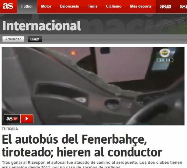 <p>AS<br />
Fenerbahçe otobüsüne silahlı saldırı! Şoför yaralandı.</p>
