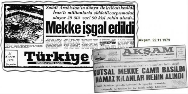 <p>Devrimcilerin tüm hazırlıkları çok önceden başlamış, Kabe’nin altında bulunan eski zamanlardan kalma dehlizlere aylar boyunca gizlice mühimmat ve yiyecek depolanmış, şehre giden uzantıları, Ecyad Kalesi’ne uzanan yeraltı yolları da tutularak baskından sonra güvenlik güçlerinin Haremi¬ Şerif’e girmeleri imkansız hale getirilmişti. </p>

<ul>
</ul>
