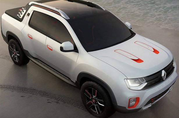 <p>Renault, Dacia'nın SUV modeli Duster'ın pickup versiyonunu tanıttı.</p>
<p> </p>