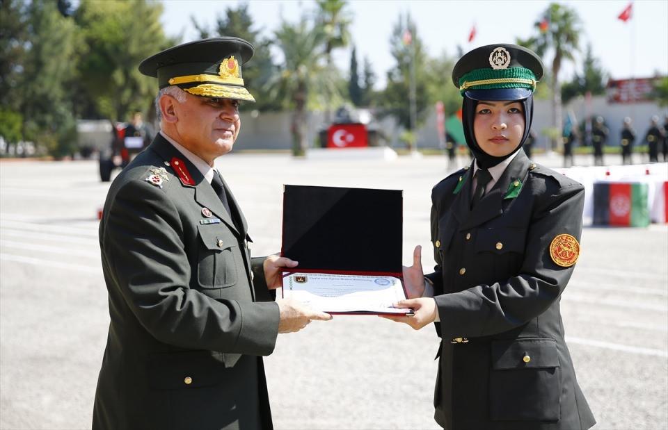 <p>Taliban rejiminin dağılmasından sonra 2001 yılından beri ülkesinin silahlı kuvvetlerinin bütün mesaisini, uluslararası terörizm ve DAEŞ ile mücadelede harcadığını belirten Ali, "Biz bu uzun süreli savaşta maddi, manevi hasarlara maruz kaldık ve alanında uzman, yetişmiş bireylerimizi kaybettik. Şu an için biz, genç uzmanlarımızın kapasitelerinin daha da geliştirilmesi ve silahlı kuvvetlerimizin en iyi şekilde donatılması hususlarında gereksinim duymaktayız.</p>
