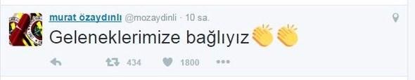 <p>Fenerbahçe Asbaşkanı Murat Özaydınlı: "Geleneklerimize bağlıyız."</p>
