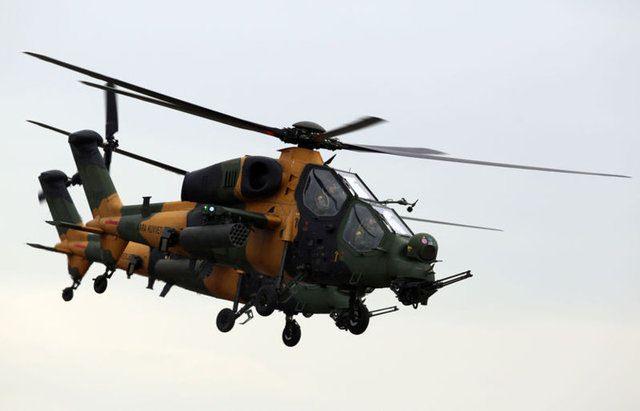 <p>TÜRK SİLAHLI KUVVETLERİ/TAARRUZ HELİKOPTERİ: 70</p>