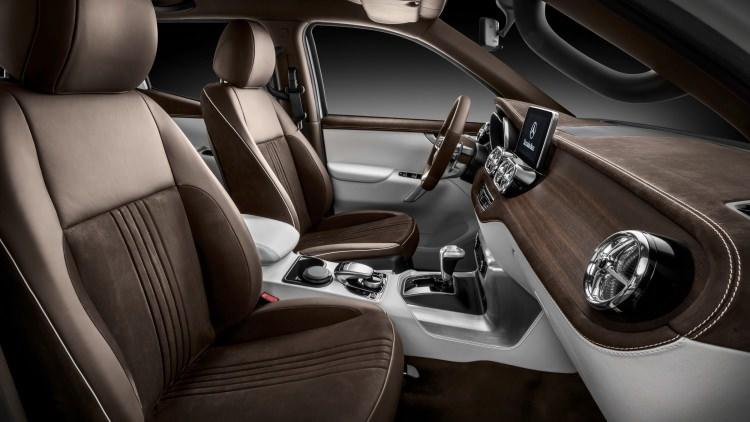 <p>Mercedes X Class Pickup</p>

