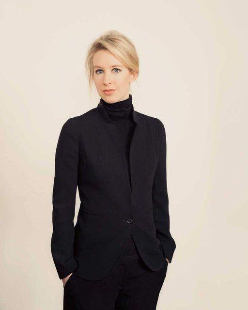 <p>Elizabeth Holmes</p>
