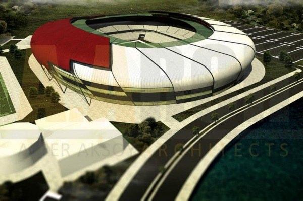 <p>Yeni Hatay Stadı Projesi<br />
Kapasite: 25.000</p>
