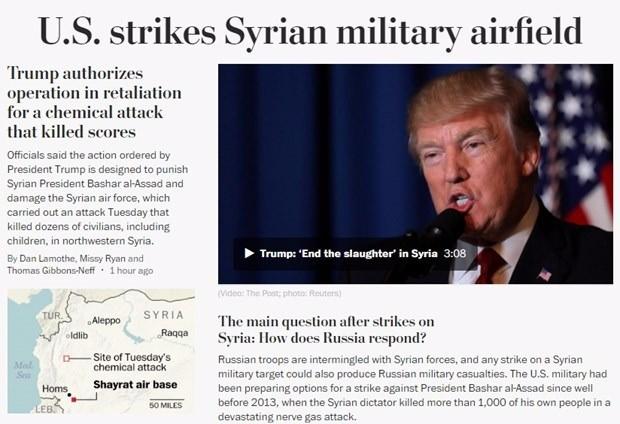 <p>Washington Post gazetesinde yer alan haberde ise, ABD'nin kimyasal silah saldırısı nedeniyle Suriye askeri üssünü vurduğu belirtilerek, "Bundan sonraki en önemli soru şu: Rusya nasıl cevap verecek?" ifadeleri kullanıldı. <br />
<br />
Suriye'de askeri operasyon yapmanın sonuçlarına ilişkin olasılıkların aktarıldığı haberde en büyük riskin Rusya ile karşı karşıya gelmek olduğu belirtildi. <br />
<br />
Barack Obama'nın askeri operasyonu değerlendirdiği 2013'ün aksine bugün sahada Rus birliklerinin olduğu kaydedilen haberde Rusların hava savunma sistemlerinin ABD uçaklarını düşürme kapasitesine sahip olduklarına dikkat çekildi.</p>