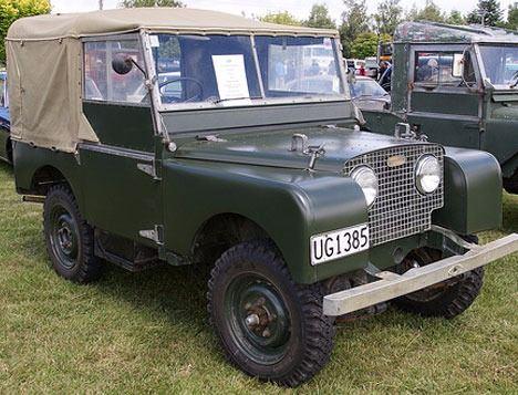 <p>3- Land Rover Defender<br />
<br />
İlk üretildiği yıl: 1950</p>