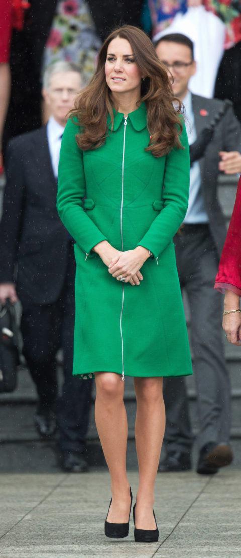<p><strong>İşte Kate Middleton'ın yeşil renk kombinleri...</strong></p>
