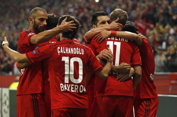 <p>17 - Bayer 04 Leverkusen</p>
