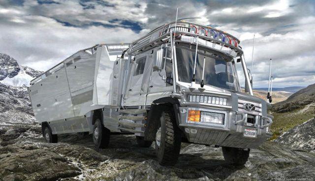<p>KIZI İÇİN YAPTI!<br />
61 yaşındaki Bran Ferren Californiyalı Applied Minds şirketinin ve muhtemelen en yüksek teknolojiye sahip bu offroad aracının mucidi ve sahibi.</p>
