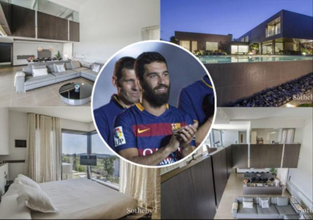 <p>İspanyol basınında yer alan haberde Arda Turan'ın 15 milyon euro değer biçilen bu ev için ayda 21 bin euro ödemeyi kabul ettiği öğrenildi.</p>