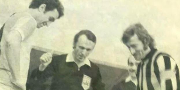 <p>3 Mart 1974 | Mehmet Oğuz, Ertuğrul Dilek, Ziya Şengül (FB-GS / TV'den canlı yayınlanan ilk derbi)</p>
