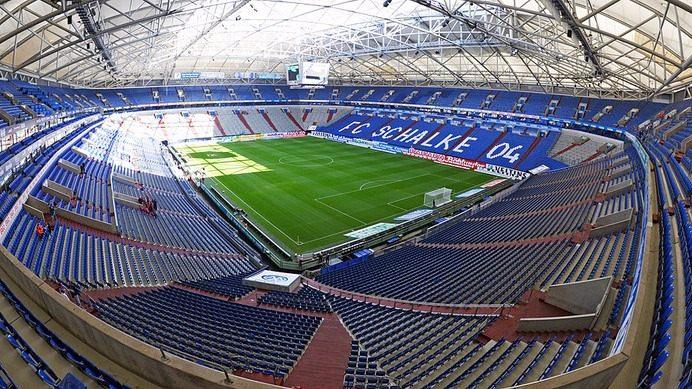 <p>Veltins-Arena 62,271<br />
<br />
Gelsenkirchen, Germany<br />
<br />
FC Schalke 04</p>