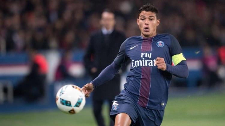 <p>52 - Thiago Silva - PSG</p>
