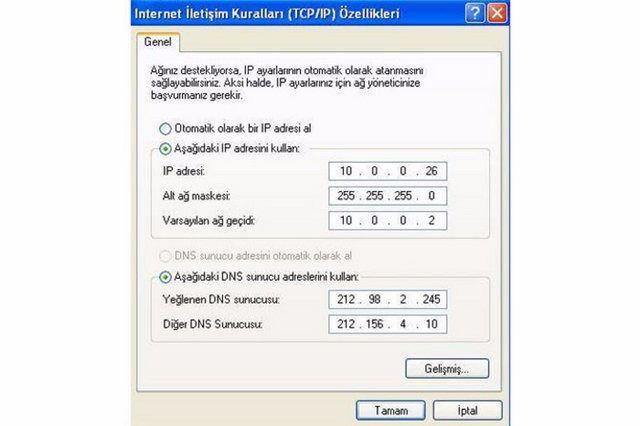 <p>Yasaklı sitelere DNS değiştirip girebilmektir.</p>

<p> </p>
