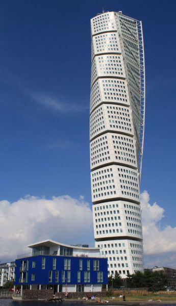 <p>Turning Torso (Malmö, Sweden)</p>

<p> </p>
