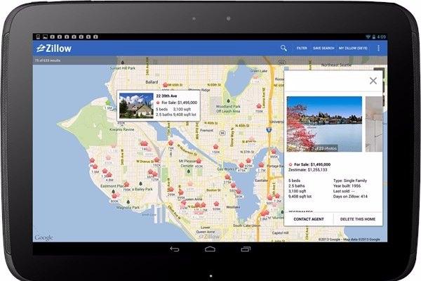 <p>10- Zillow</p>

<p> </p>
