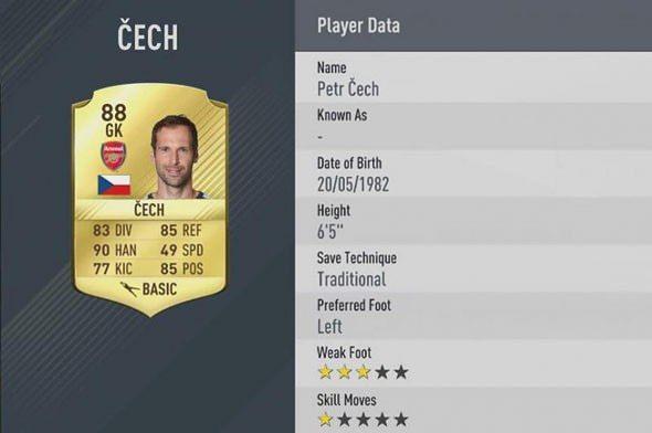 <p>Petr Cech - Arsenal</p>
