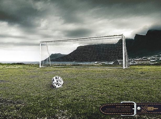 <p>Hayvanlara işkenceyi önleme ligi: Bu futbol değil!</p>
