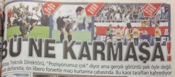 <p>20- Birkaç ay önce Pancu'nun devleşmesiyle gelen zaferin ardından oynanan ilk derbide dibi görmüş adeta Beşiktaş. Fotoğraftaki örnekler birçok şeyi özetliyor. 5 aydaki değişim inanılmaz şaşırtıcı.</p>
<p> </p>