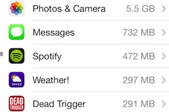 <p>Gereksiz uygulamaları kaldırın. Zaman içinde önem verdiğiniz; ancak daha sonra kullanmayı dahi unuttuğunuz uygulamaları tek tek kaldırın ve böylece iPhone'unuzun hafızasında fazlaca yer açma şansı bulun.</p>

<p> </p>
