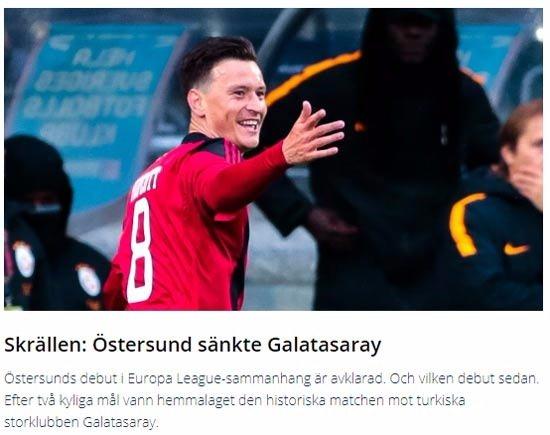 <p><strong>Sport Lovin:  Östersunds Galatasaray'ı küçük düşürdü </strong></p>

<p>Östersunds Avrupa'daki ilk maçında ne başlangıç yaptı ama! 6 yıl içinde ligleri atlayarak birinci lige çıktı, şampiyon oldu. Şimdi de Avrupa kupalarındaki bu ilk maçını kazandı. Başarı hikayesine devam etti. </p>
