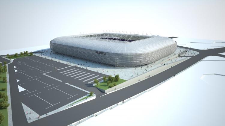 <p>Vodafone Arena'nın mimarı olan Bünyamin Derman tarafından hazırlanan proje UEFA standartlarına göre ilerliyor</p>
