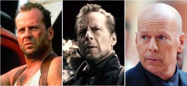 <p>Bruce Willis (40-50-60)<br />
Die Hard: With a Vengeance / Sin City / Vice</p>
